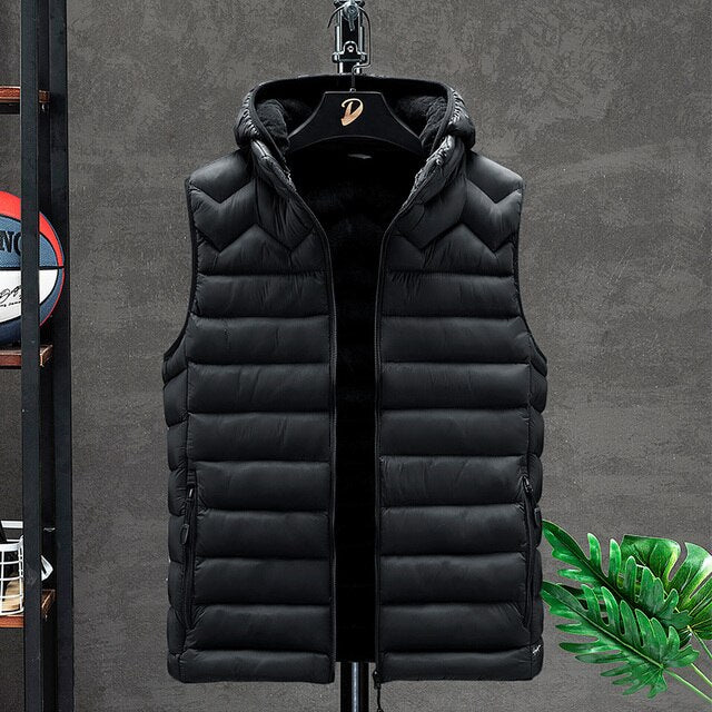 Men’s Cotton Camouflage Vest Outdoor Elastic Warm Winter Windproof Jacket Oversize available