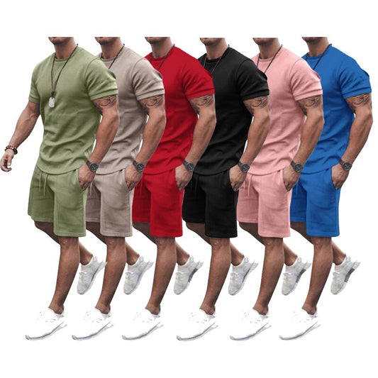 Men's casual summerwear 2-piece suit