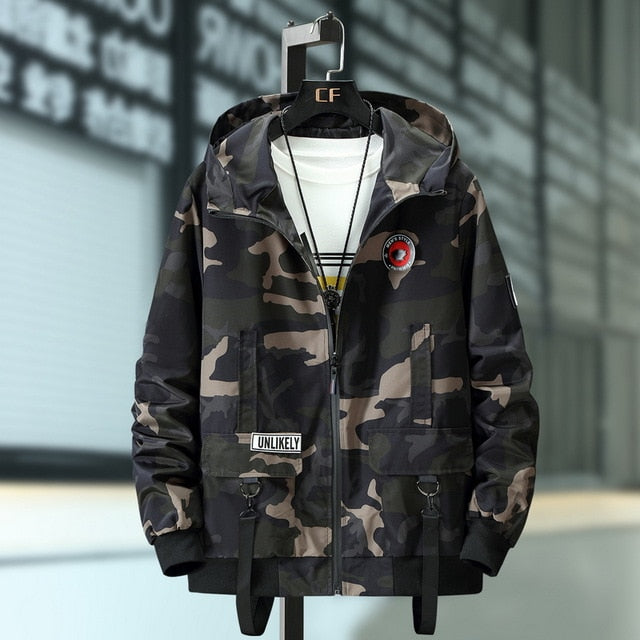 Men's Bomber Military Jacket Camouflage Casual Jacket Men’s Plus Size 10XL 9XL 8XL 7XL