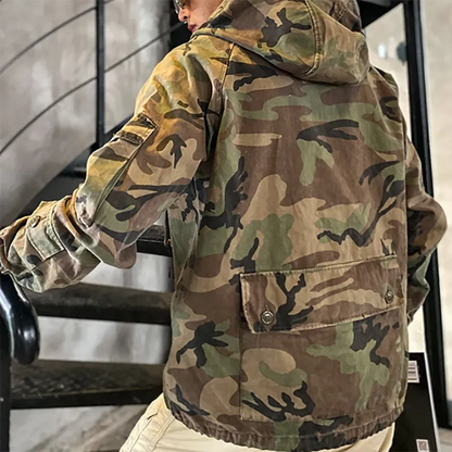 2024 Men's Camouflage Pullover Hoodies