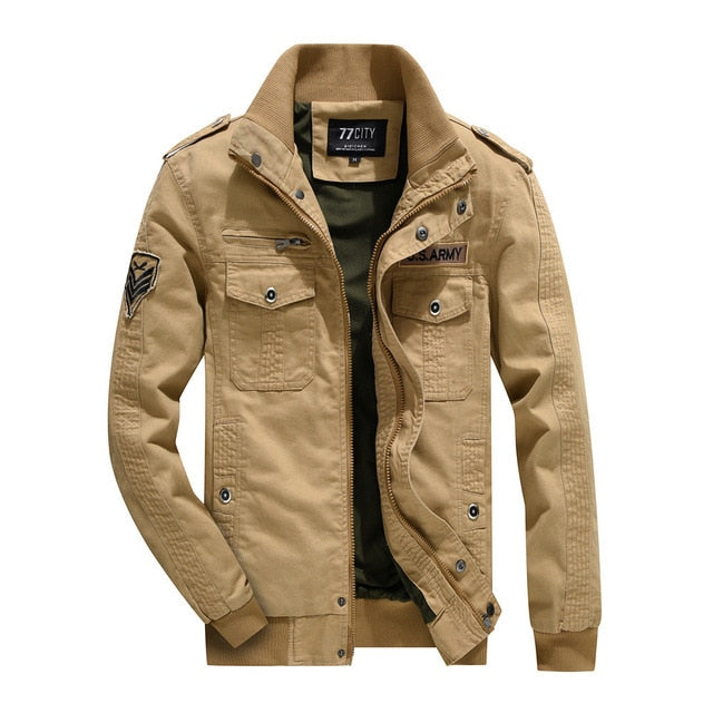 Tactical men`s jacket.  Military Field wear.Bomber Jacket men Coat