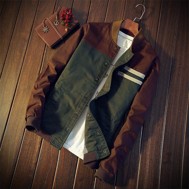 Green Casual Men's Jacket/Bomber. Available  up to 4XL