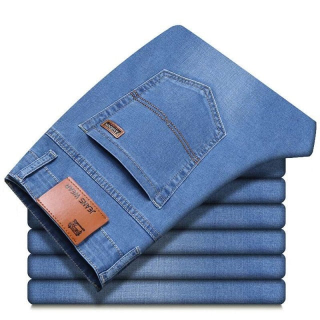 Men's Fashion  Classic Style Casual Stretch Slim Jean Pants