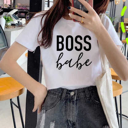 New Women's daily attitude T-shirt