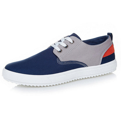 New men's casual flat bottom shoes