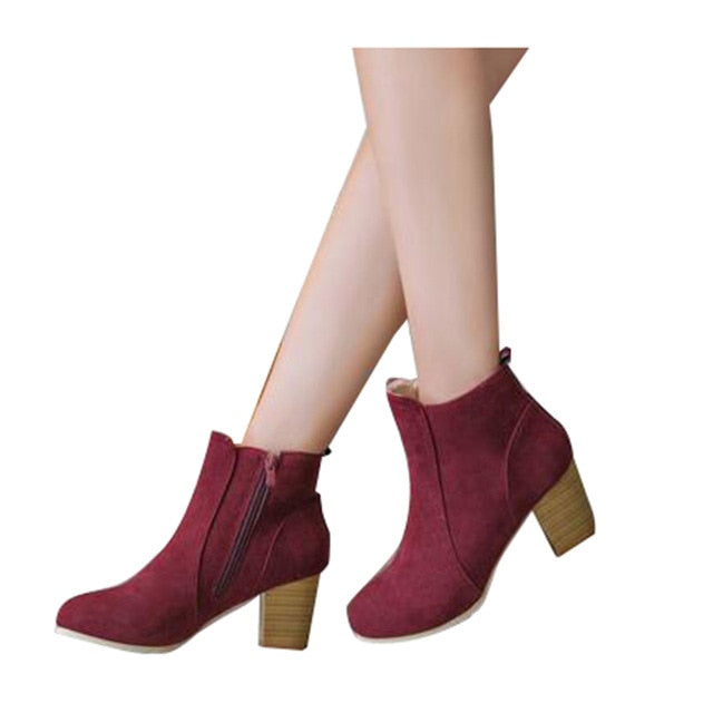 New women's stylish high heel boots