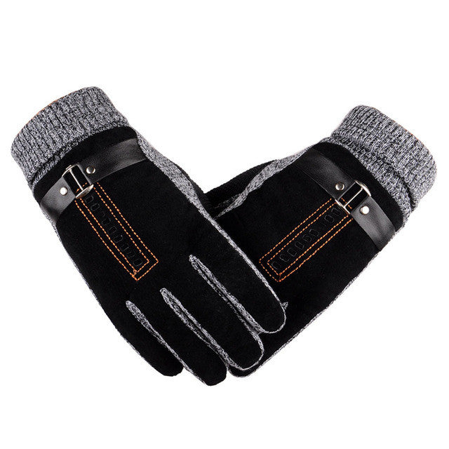 Women/Men Winter Warm Gloves Cashmere Lining Tactical Gloves