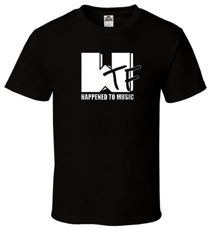 WTF Happened To Music - MTV Black T-Shirt. Hip Hop. Sizes S-2XL Mens 100%
