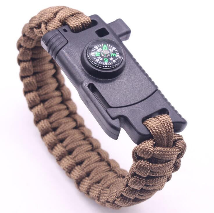 Military Outdoor Paracord Survival Bracelet