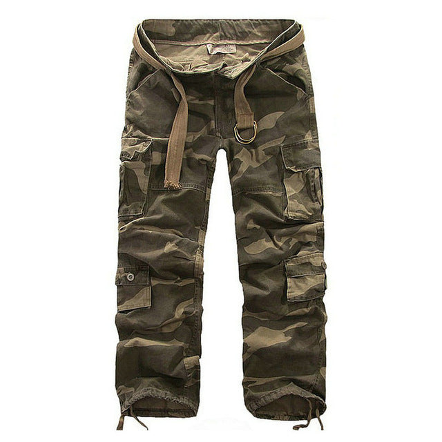Military Cargo Pants Men Cotton High Quality