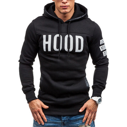 Men's Slim Hoodie Pullover Sweatshirt