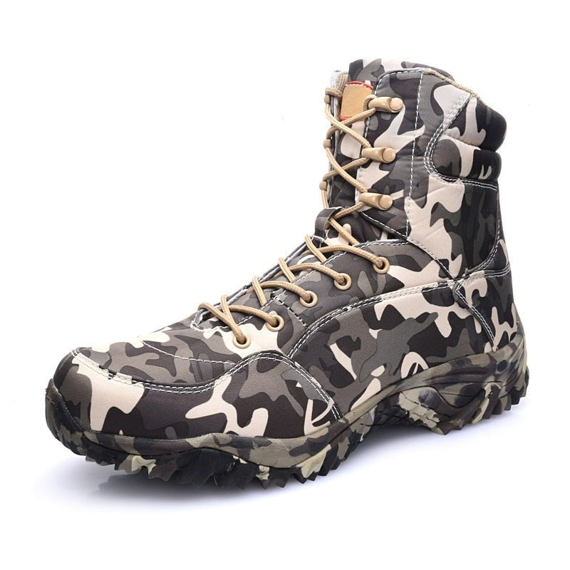 Men's Military Tactical Boots Special Force Breathable Waterproof  boots