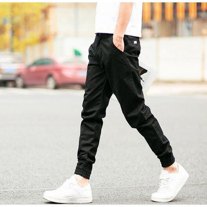 Slim Men's Trousers Men's Nine Points Casual Wear Pants Men's 9 Pants